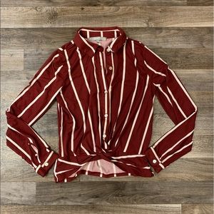 Long sleeve button down